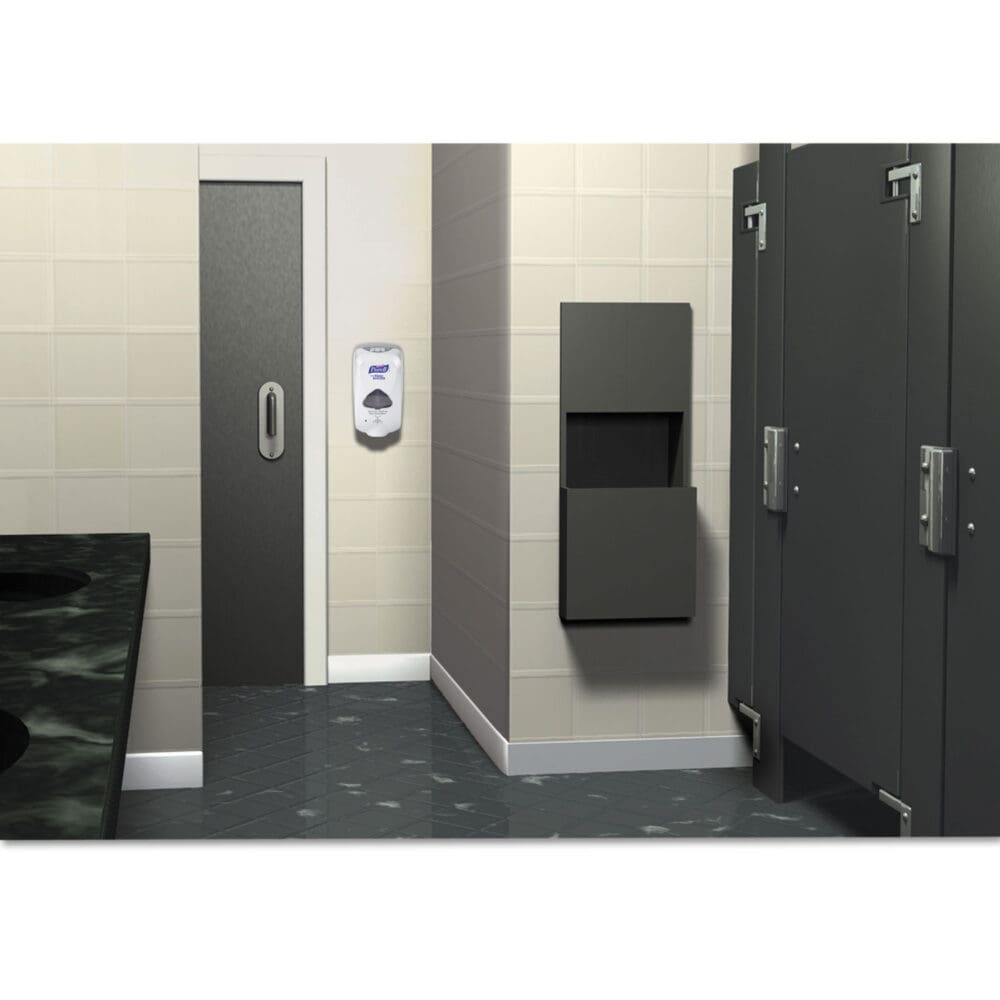 TFX Touch Free Dispenser, 1,200 mL, 6.5 x 4.5 x 10.58, Dove Gray - Image 2