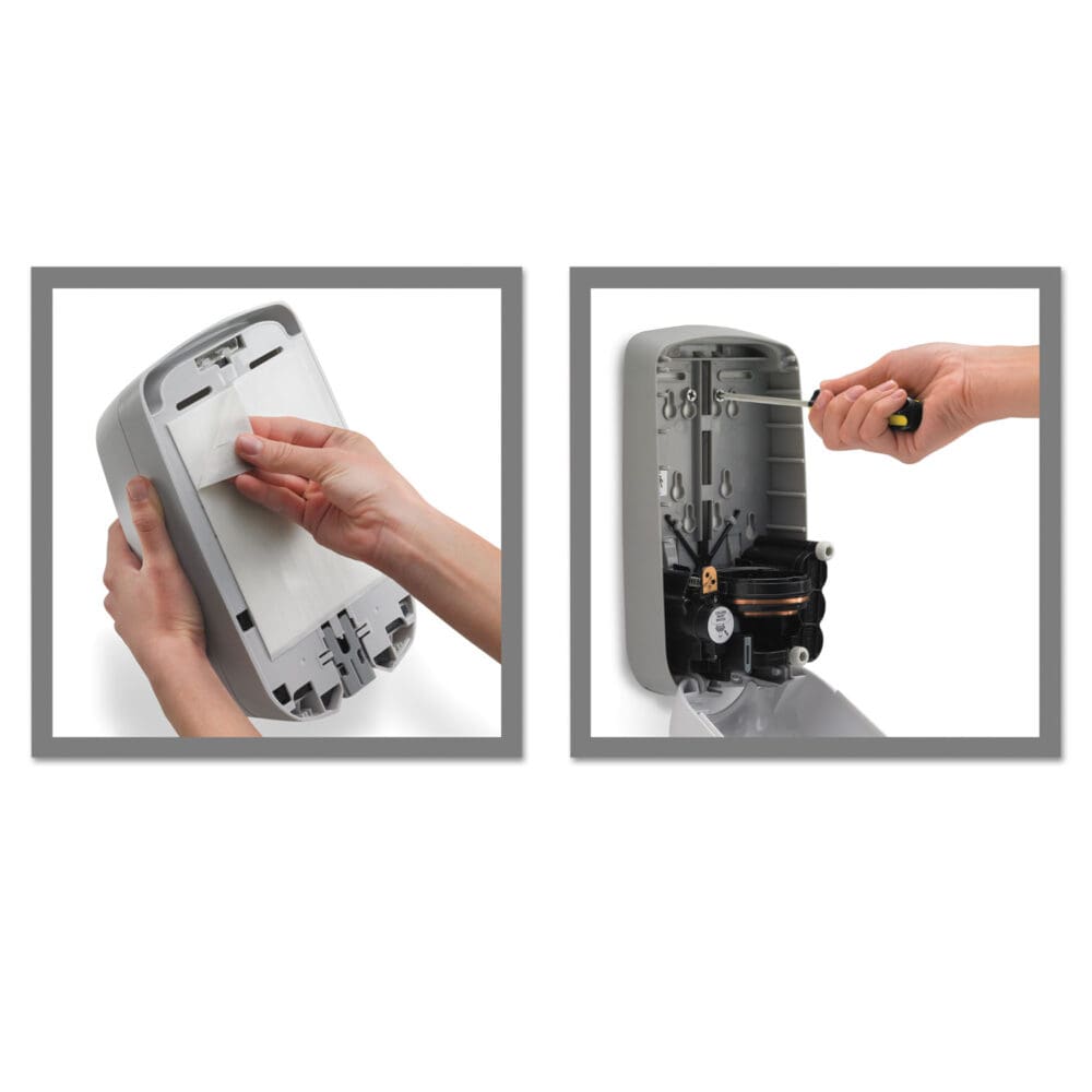 TFX Touch Free Dispenser, 1,200 mL, 6.5 x 4.5 x 10.58, Dove Gray - Image 4
