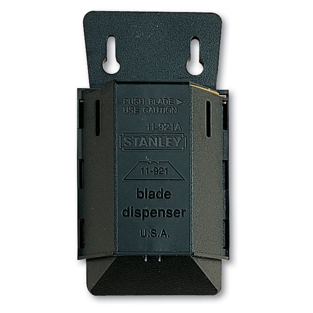 Wall Mount Utility Knife Blade Dispenser w/Blades, 100/Pack - Image 2