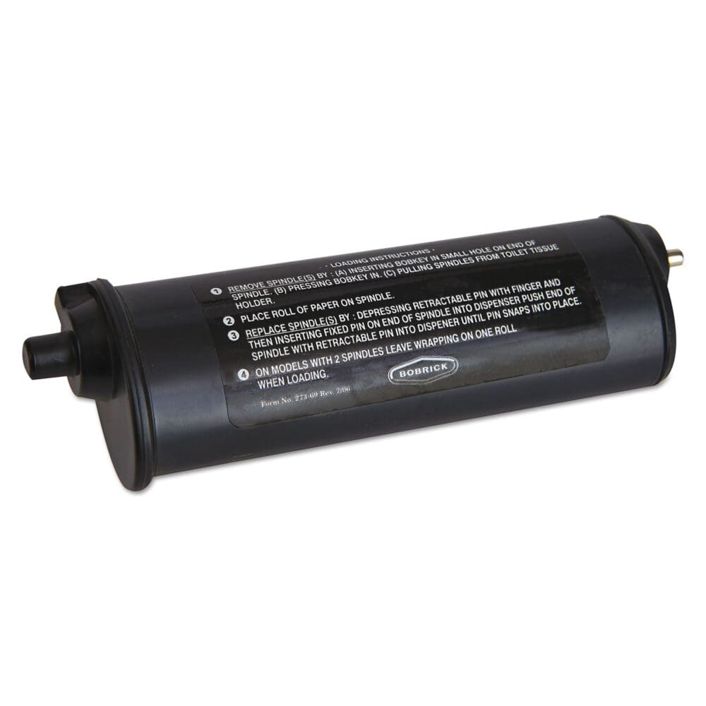 Theft Resistant Spindle for ClassicSeries Toilet Tissue Dispensers, Black - Image 3