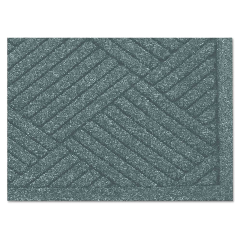 EcoGuard Diamond Floor Mat, Single Fan, 48 x 96, Charcoal - Image 8