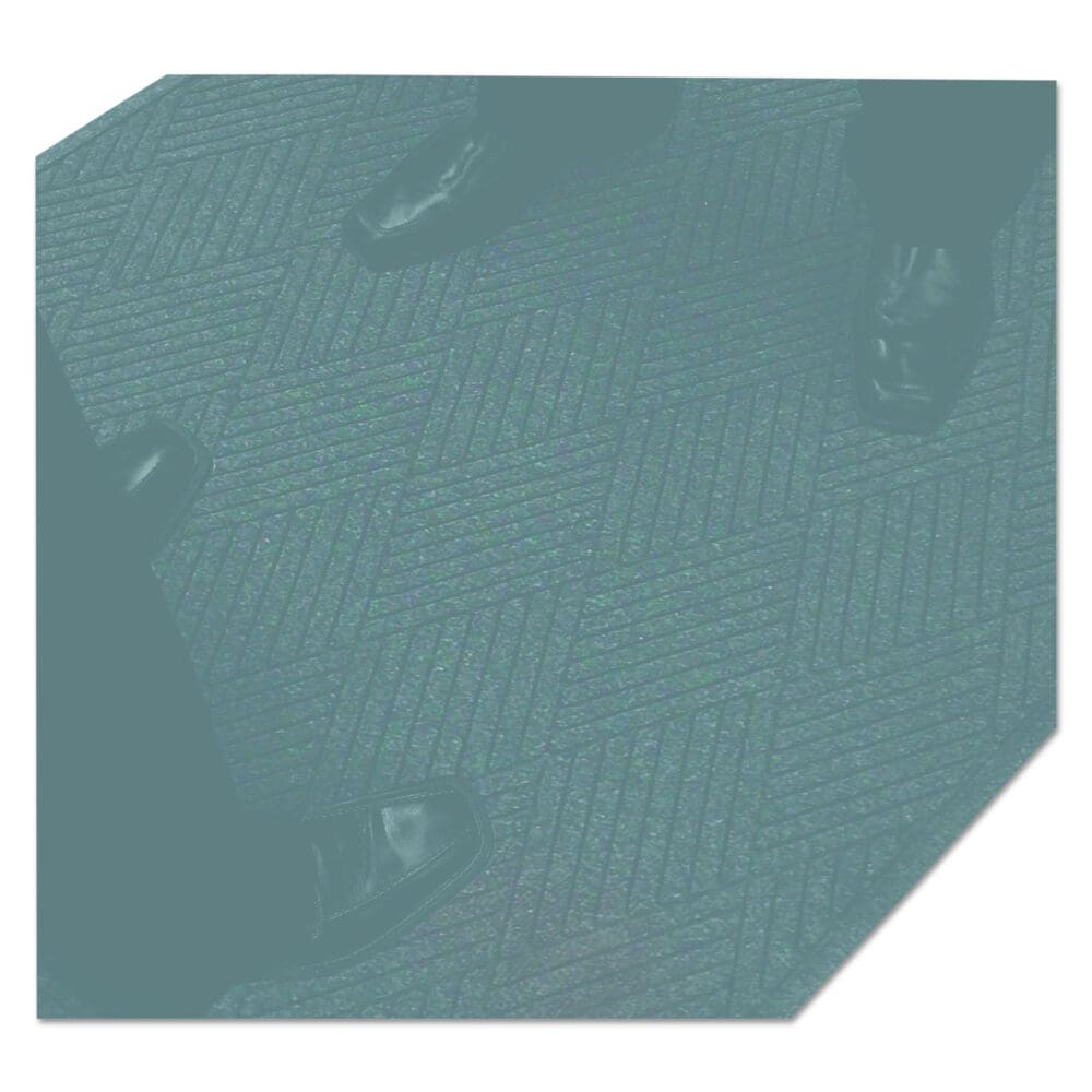 EcoGuard Diamond Floor Mat, Single Fan, 48 x 96, Charcoal - Image 10