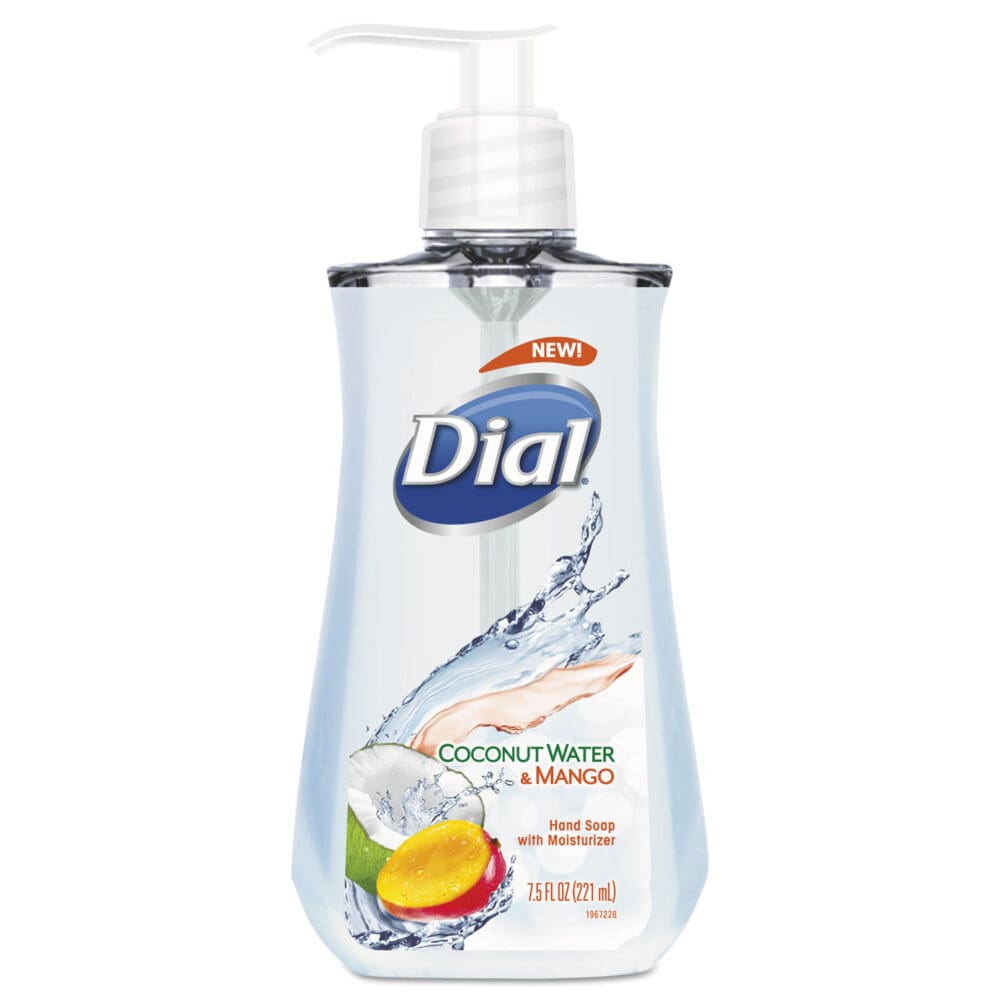 Liquid Hand Soap, Coconut Water and Mango, 7.5 oz Pump Bottle, 12/Carton - Image 2