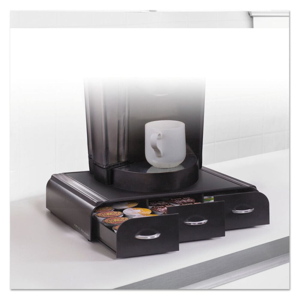 Anchor 36 Capacity Coffee Pod Drawer, 13.46 x 12.87 x 2.72, Black - Image 4