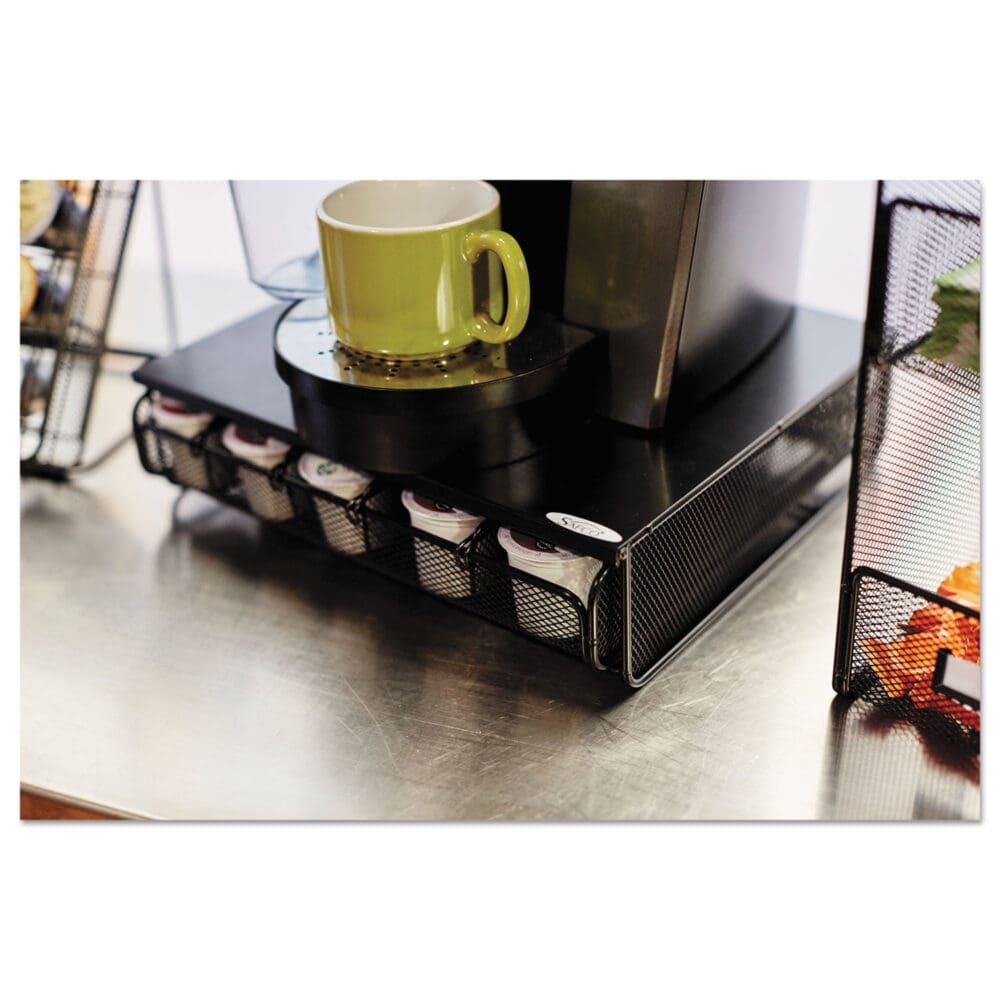 One Drawer Hospitality Organizer, 5 Compartments, 12.5 x 11.25 x 3.25, Black - Image 5