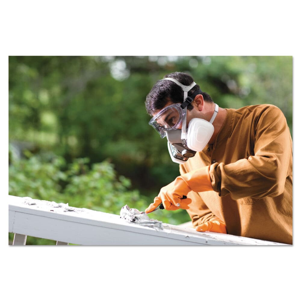 Half Facepiece Paint Spray/Pesticide Respirator, Large - Image 5