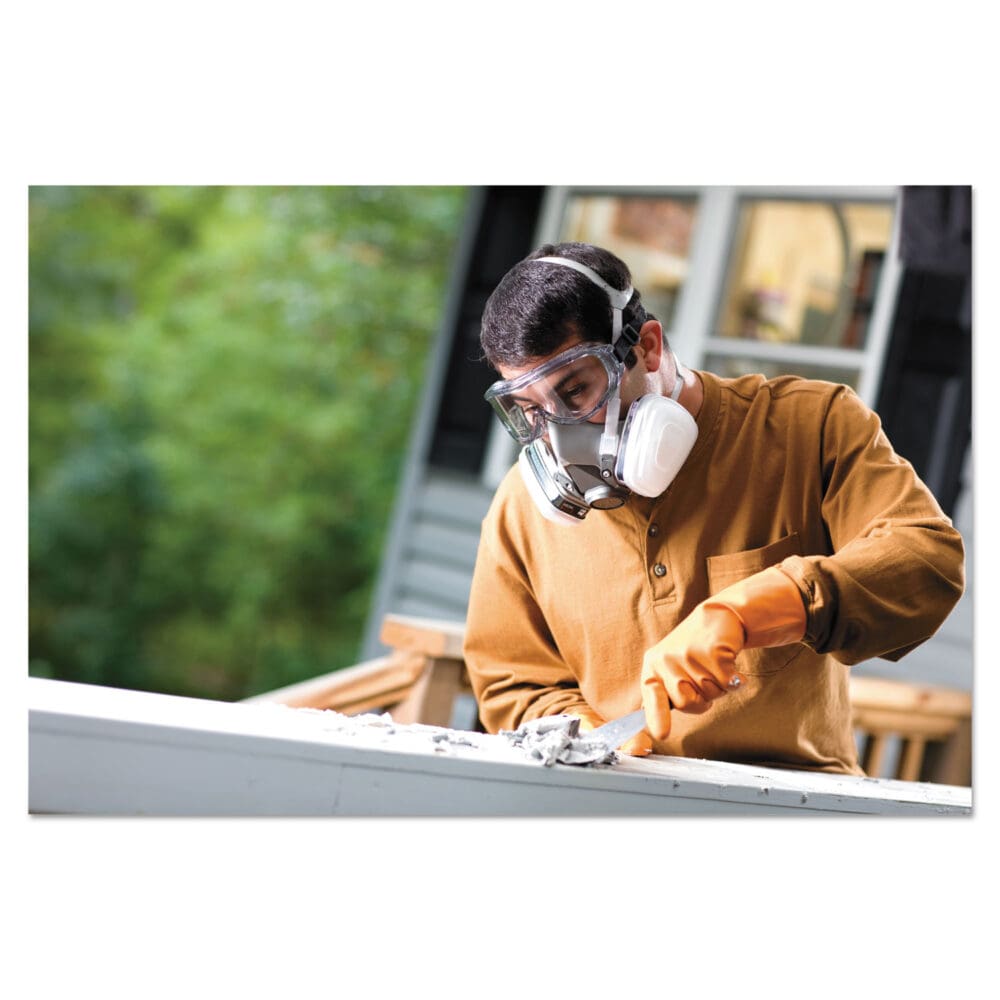 Half Facepiece Paint Spray/Pesticide Respirator, Large - Image 6