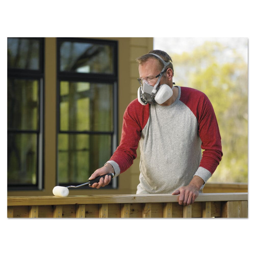 Half Facepiece Paint Spray/Pesticide Respirator, Large - Image 2
