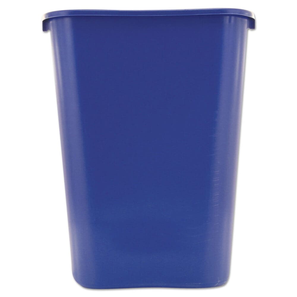 Deskside Recycling Container with Symbol, Large, 41.25 qt, Plastic, Blue - Image 2