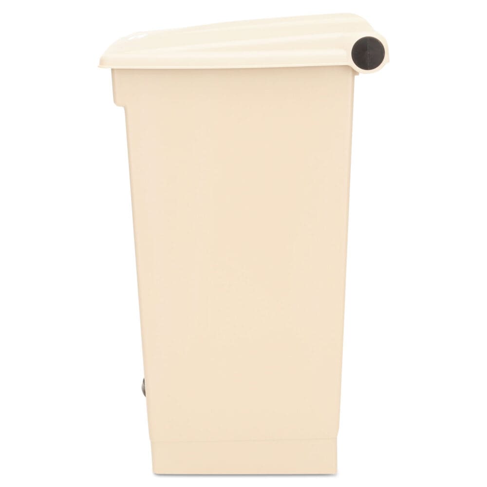 Legacy Step-On Receptacle, 18 gal, Polyethylene, Beige - Image 8