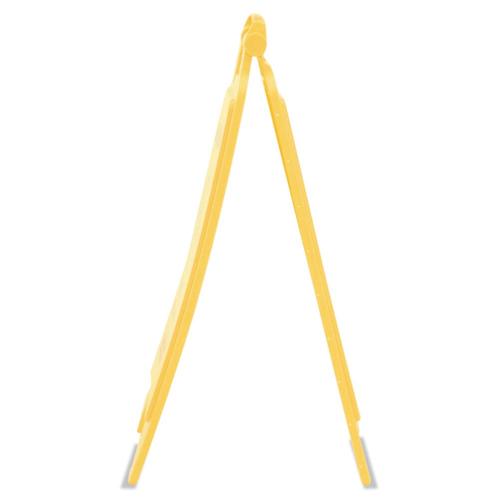 Caution Wet Floor Sign, 11 x 12 x 25, Bright Yellow - Image 4