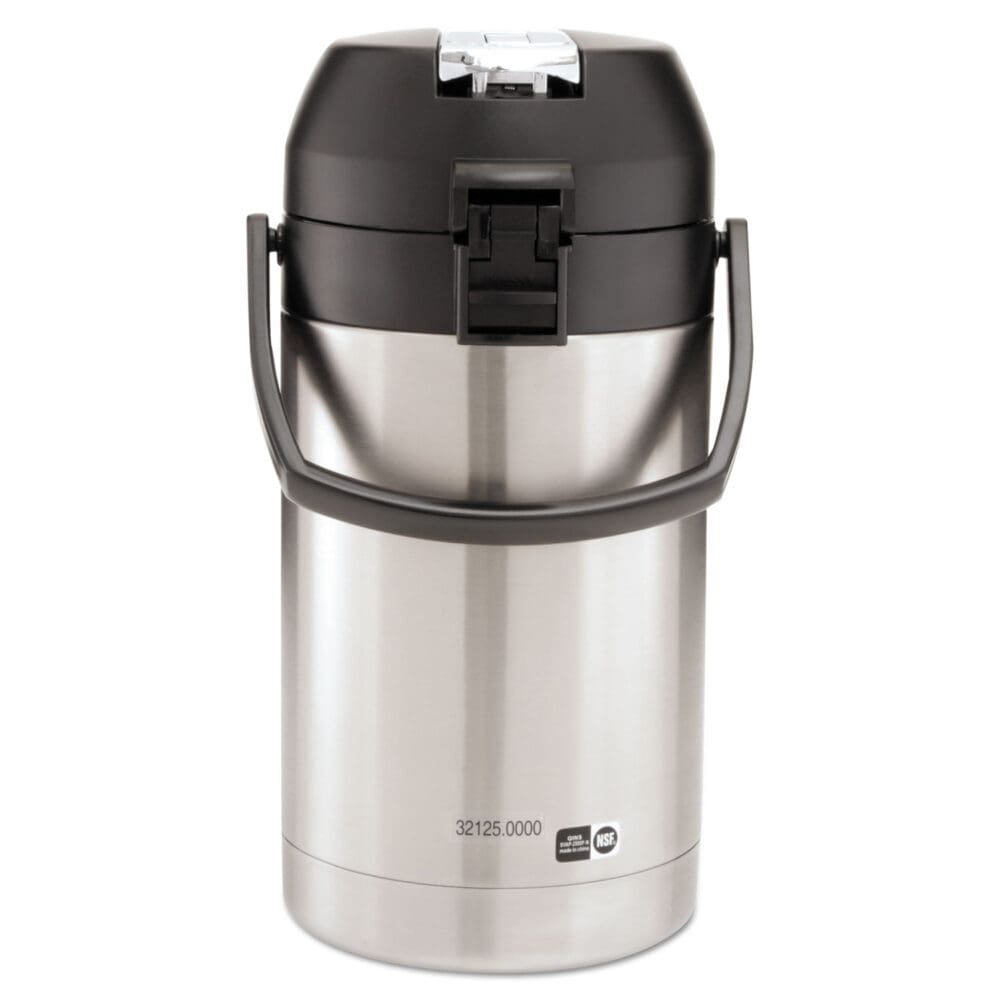 2.5 Liter Lever Action Airpot, Stainless Steel/Black - Image 3