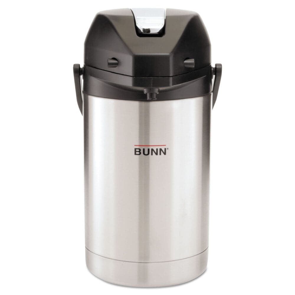 2.5 Liter Lever Action Airpot, Stainless Steel/Black - Image 4