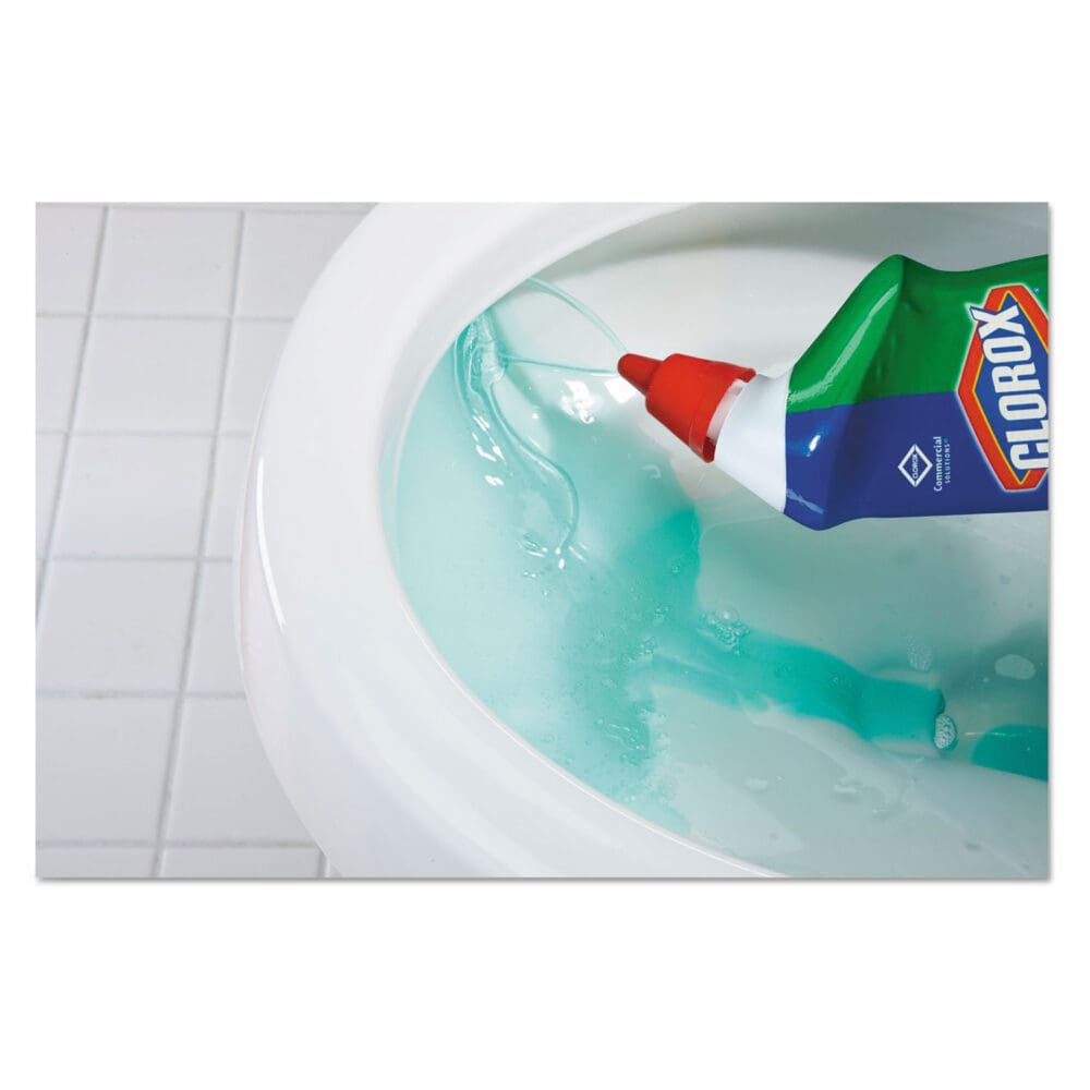 Toilet Bowl Cleaner with Bleach, Fresh Scent, 24oz Bottle - Image 3