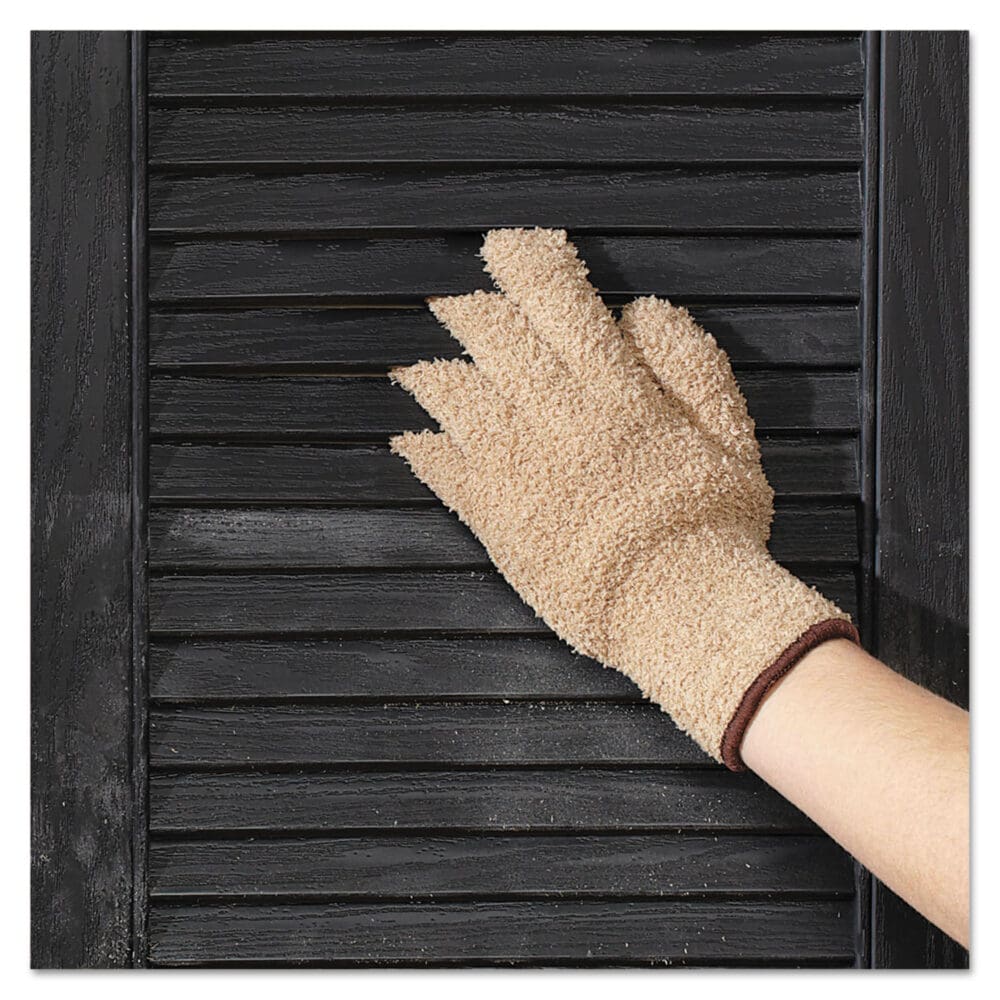 CleanGreen Microfiber Dusting Gloves, 5" x 10, Pair - Image 7
