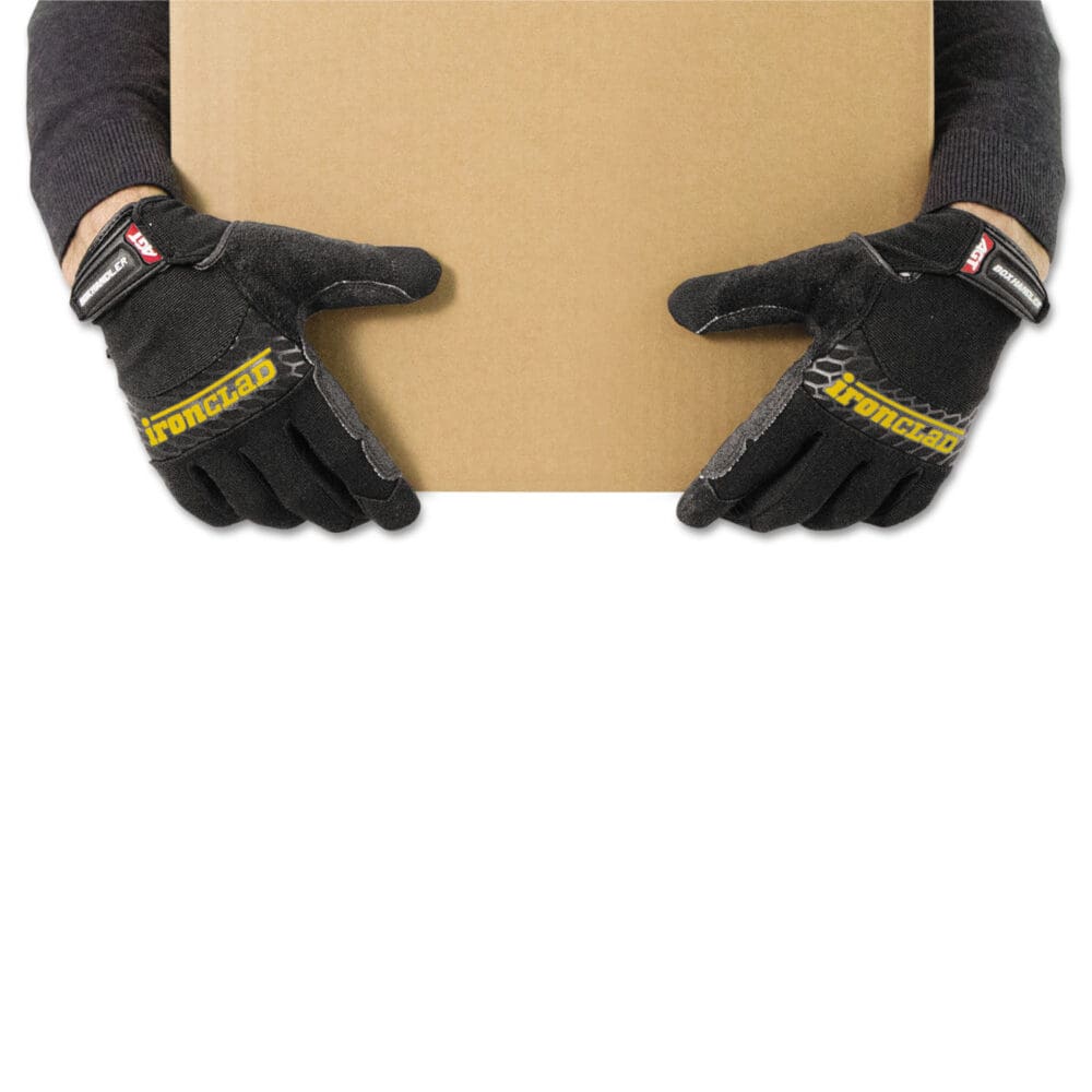 Box Handler Gloves, Black, X-Large, Pair - Image 2