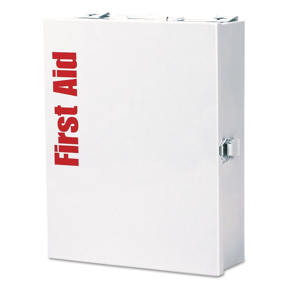 ANSI 2015 SmartCompliance General Business First Aid Station Class A, No Meds, 25 People, 94 Pieces, Metal Case - Image 2