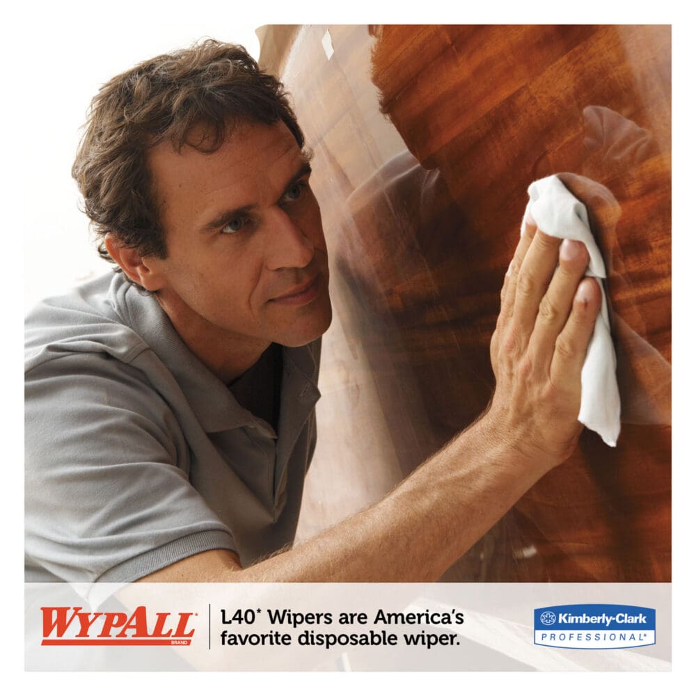 L40 Towels, Center-Pull, 10 x 13.2, White, 200/Roll, 2/Carton - Image 5