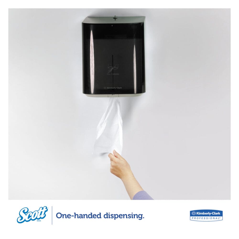 Essential Center-Pull Towels, Absorbency Pockets, 2-Ply, 8 x 15, White, 500/Roll, 4 Rolls/Carton - Image 4