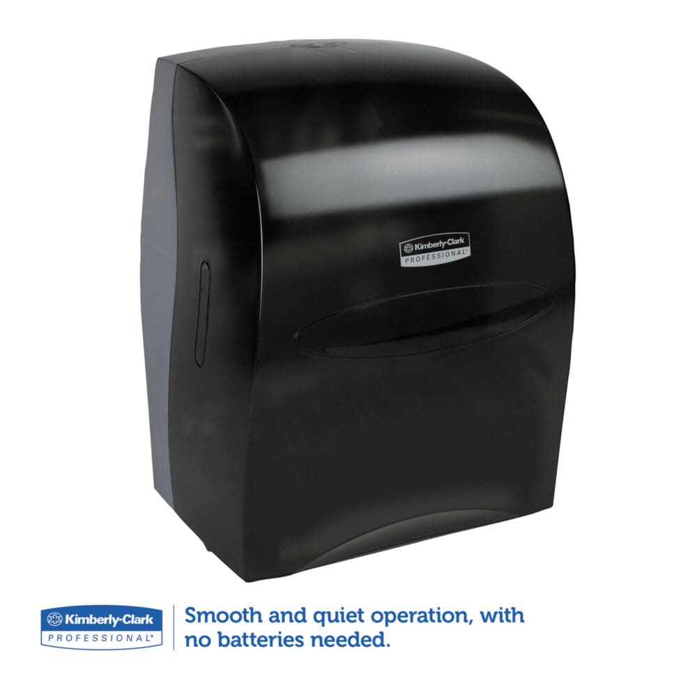 Sanitouch Hard Roll Towel Dispenser, 12.63 x 10.2 x 16.13, Smoke - Image 4