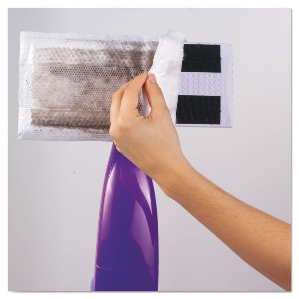 WetJet System Refill Cloths, 11.3" x 5.4", White, 24/Box, 4/Carton - Image 8