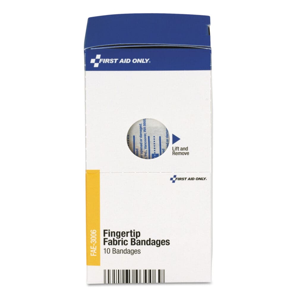 SmartCompliance Fingertip Bandages, 1.88 x 2, 10/Box - Image 3