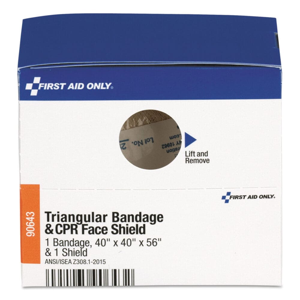 Triangular Sling/Bandage and CPR Mask, 2 Pieces - Image 2