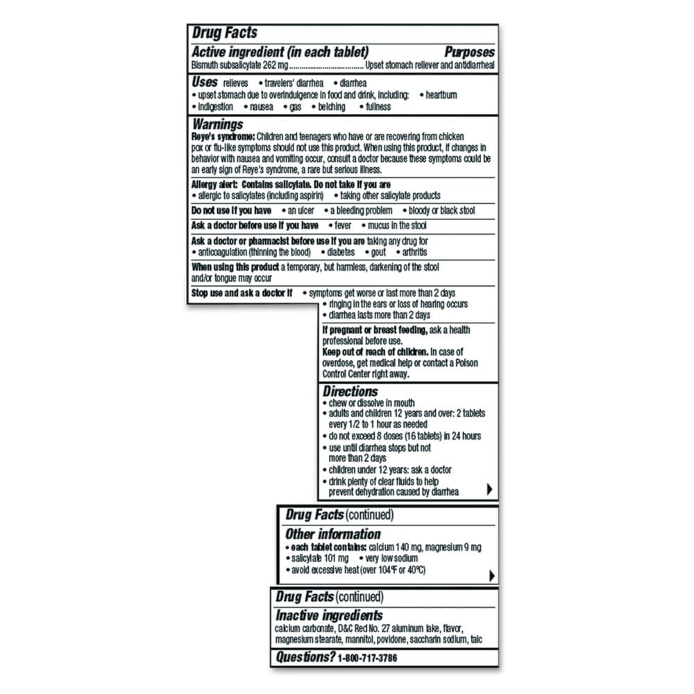 Chewable Tablets, Original Flavor, 30/Box - Image 5