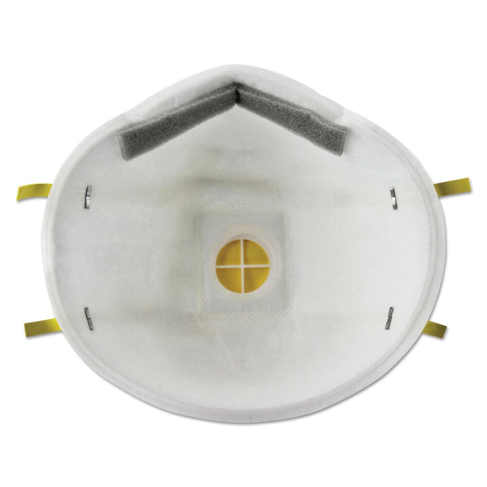 Particulate Respirator 8210V, N95, Cool Flow Valve, Standard Size, 10/Box - Image 2