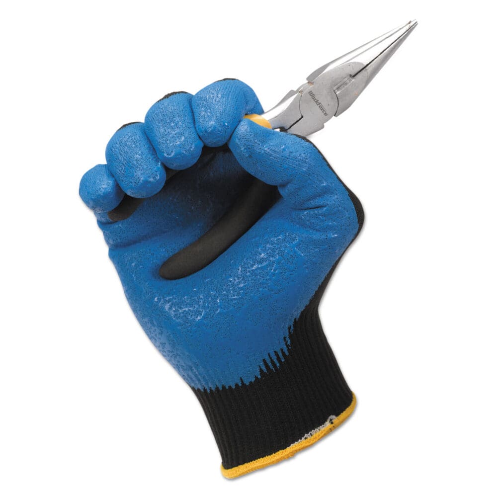G40 Foam Nitrile Coated Gloves, 250 mm Length, X-Large/Size 10, Blue, 12 Pairs - Image 3