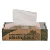 Controlled Life-Cycle Plastic Trash Bags, 13 gal, 0.7 mil, 24" x 30", White, 120/Box - Image 4