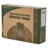 Controlled Life-Cycle Plastic Trash Bags, 13 gal, 0.7 mil, 24" x 30", White, 120/Box - Image 7