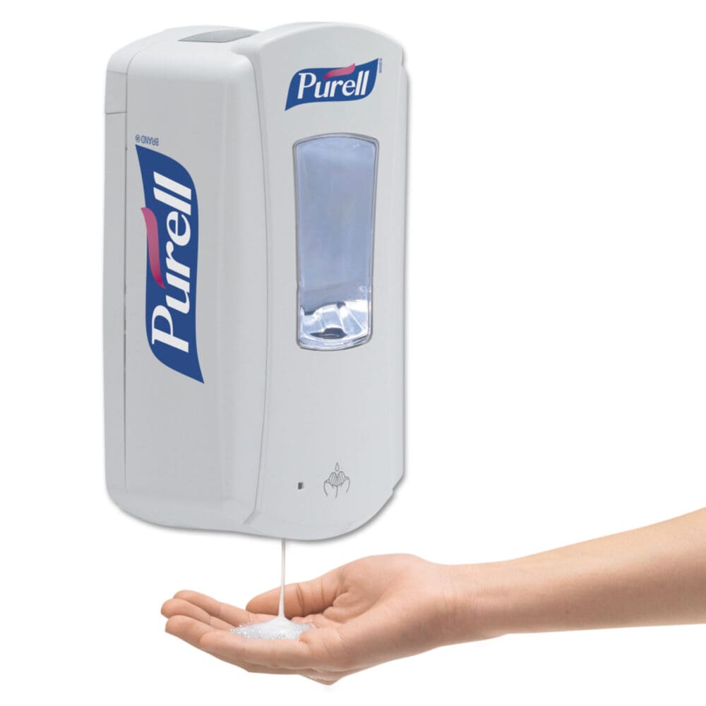 LTX-12 Touch-Free Dispenser, 1,200 mL, 5.75 x 4 x 10.5, White - Image 8