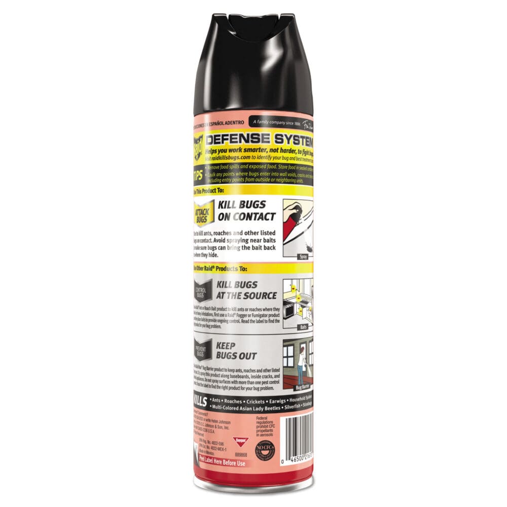Ant and Roach Killer, 17.5 oz Aerosol Spray, Outdoor Fresh, 12/Carton - Image 3
