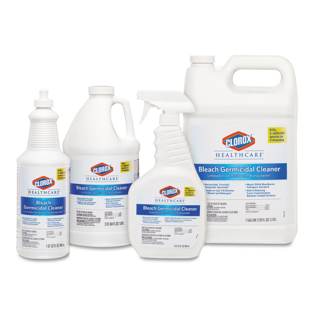 Bleach Germicidal Cleaner, 128 oz Refill Bottle - Image 8