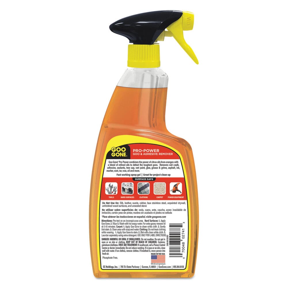 Pro-Power Cleaner, Citrus Scent, 24 oz Spray Bottle, 4/Carton - Image 5