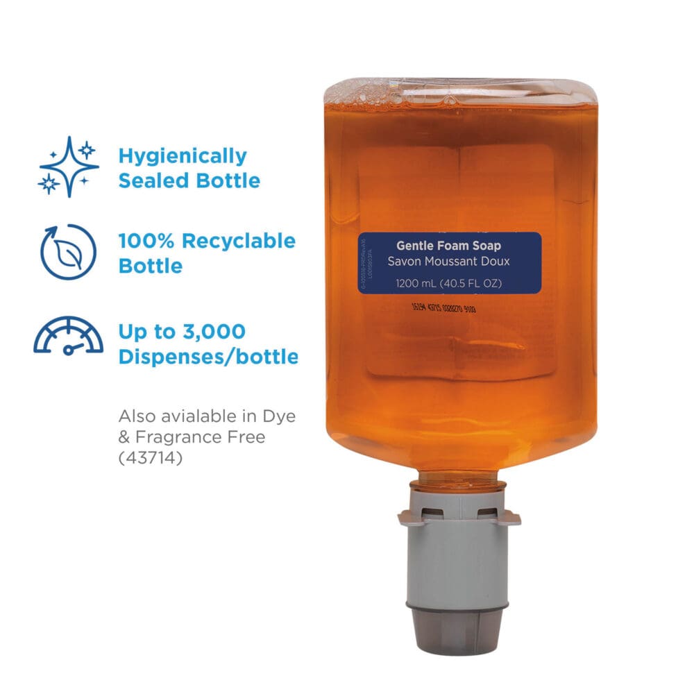 Pacific Blue Ultra Foam Soap Manual Dispenser Refill, Pacific Citrus, 1,200 mL, 4/Carton - Image 2