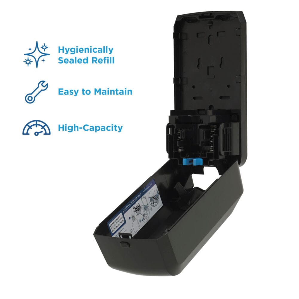 Pacific Blue Ultra Soap/Sanitizer Dispenser 1,200 mL Refill, 5.6 x 4.4 x 11.5, Black - Image 3