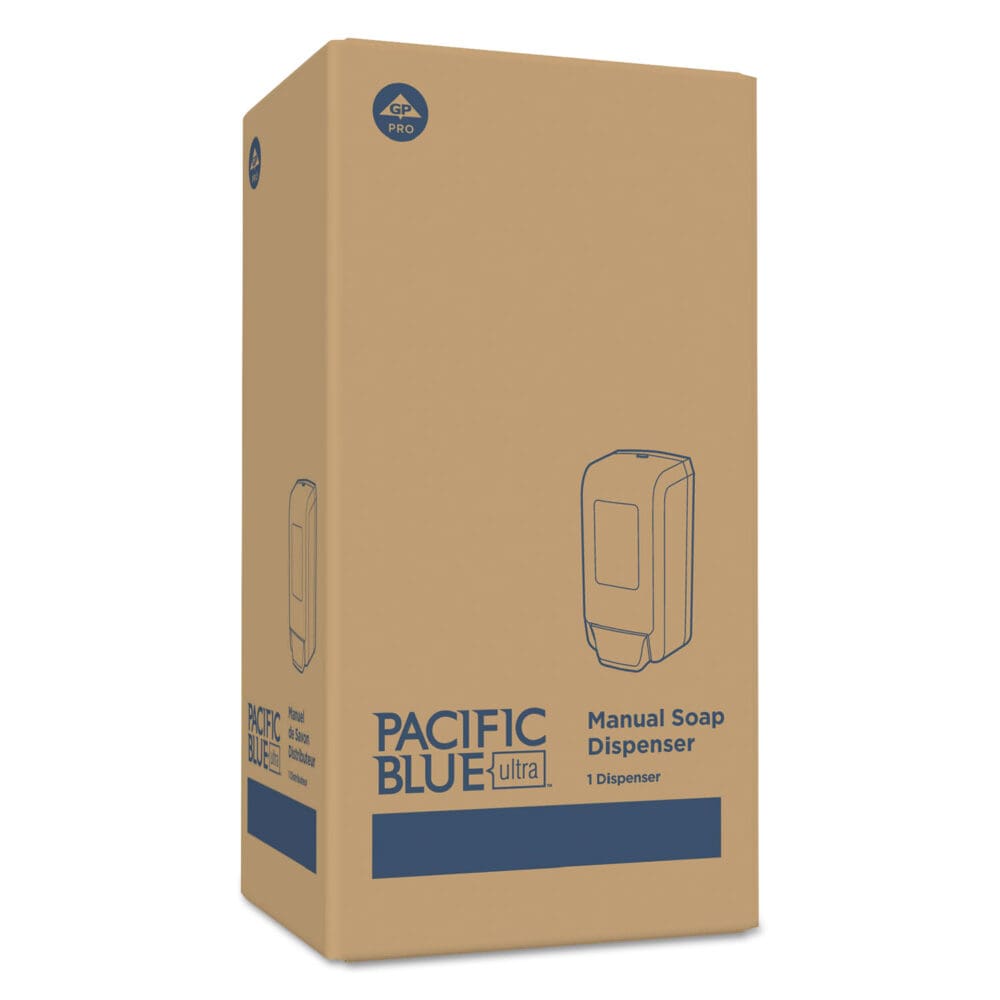 Pacific Blue Ultra Soap/Sanitizer Dispenser 1,200 mL Refill, 5.6 x 4.4 x 11.5, Black - Image 5