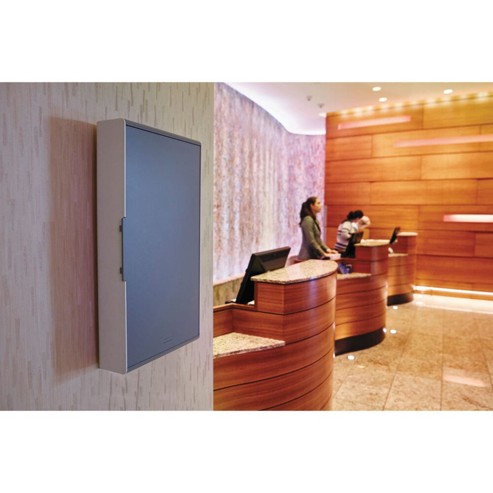Spill Mop Storage Cabinet, 15w x 6d x 27.5h, Gray - Image 2
