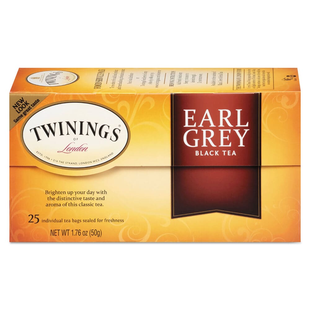 Tea Bags, Earl Grey, 1.76 oz, 25/Box - Image 8