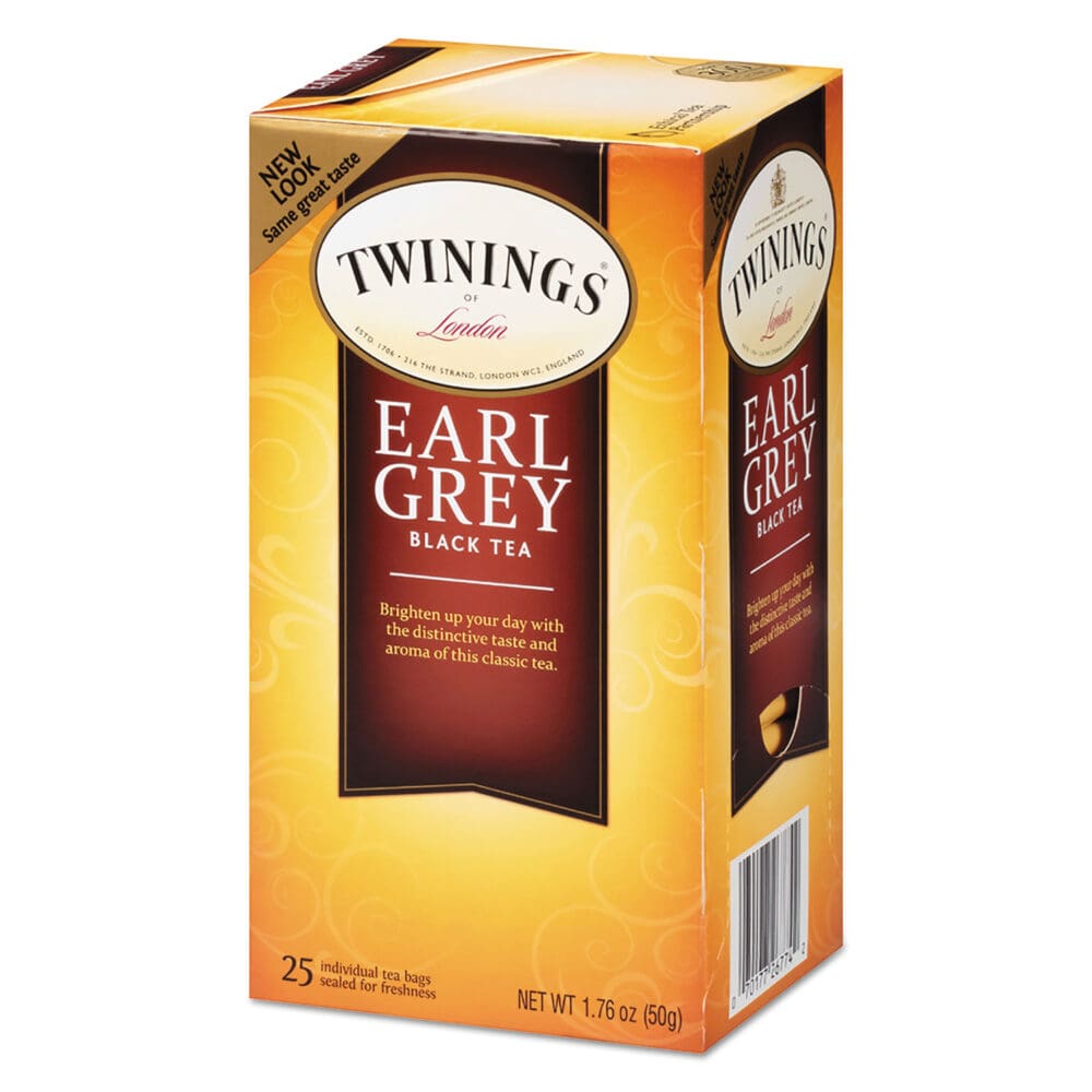 Tea Bags, Earl Grey, 1.76 oz, 25/Box - Image 5