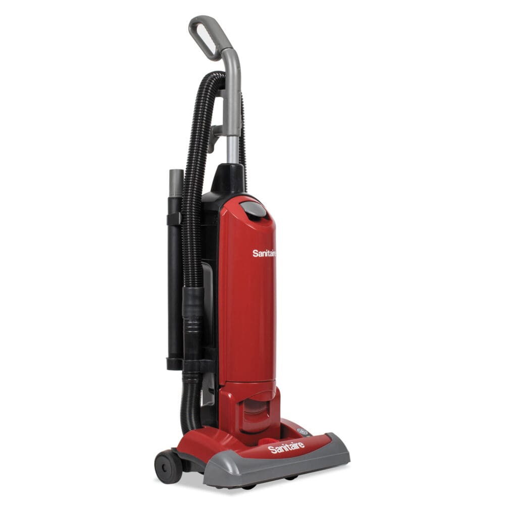 FORCE QuietClean Upright Vacuum SC5815D, 15" Cleaning Path, Red - Image 2