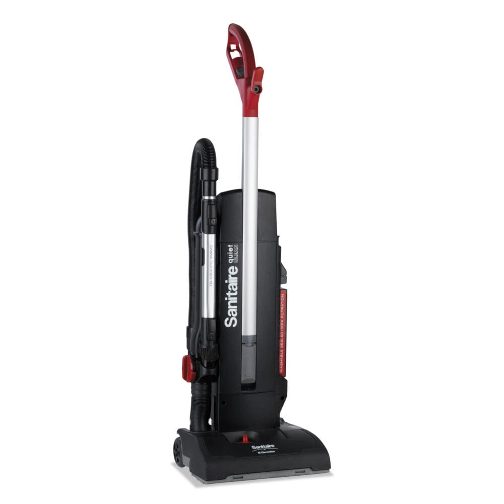 MULTI-SURFACE QuietClean Two-Motor Upright Vacuum, 13" Cleaning Path, Black - Image 3