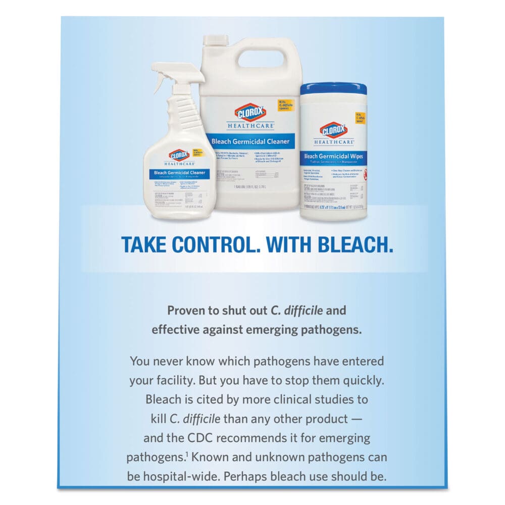 Bleach Germicidal Cleaner, 128 oz Refill Bottle - Image 9