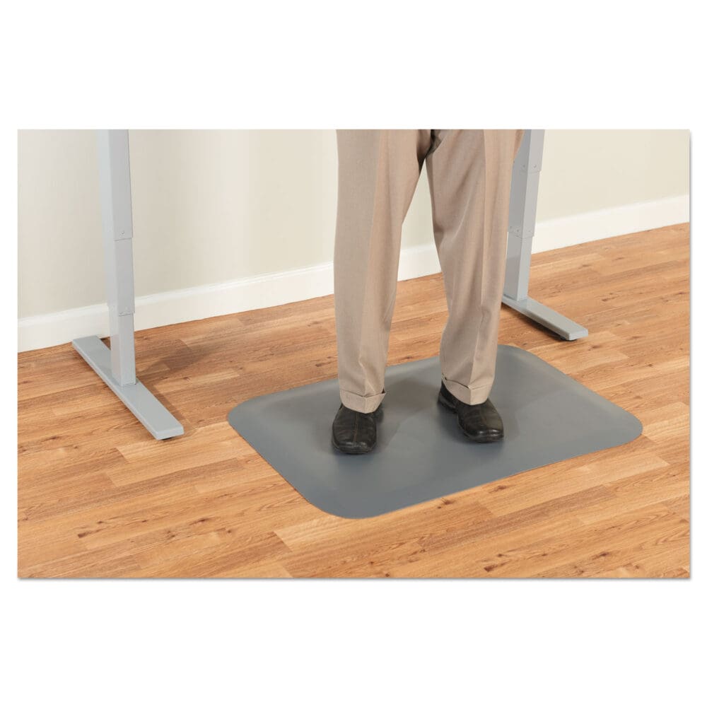 Pro Top Anti-Fatigue Mat, PVC Foam/Solid PVC, 24 x 36, Gray - Image 12