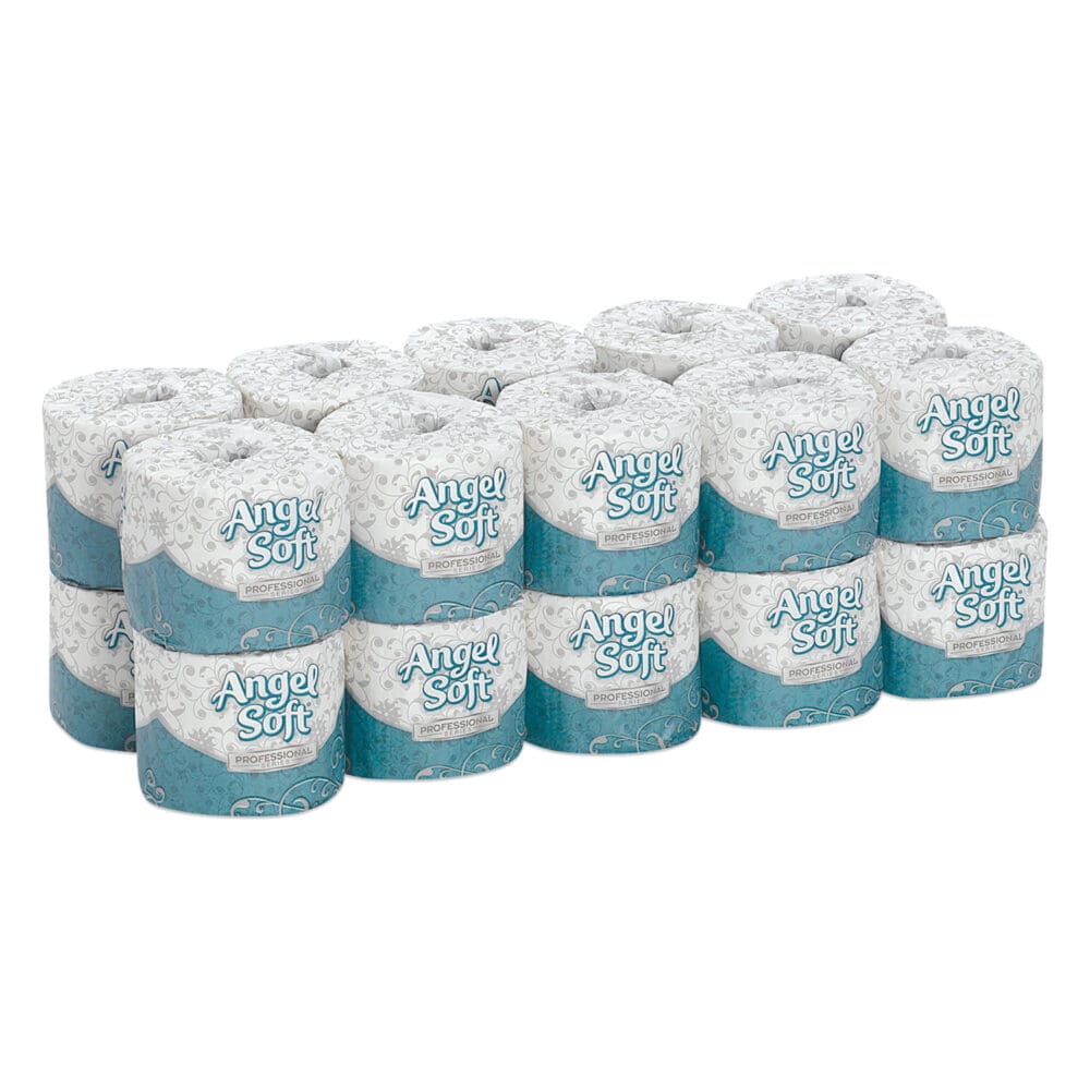 Angel Soft ps Premium Bathroom Tissue, Septic Safe, 2-Ply, White, 450 Sheets/Roll, 20 Rolls/Carton - Image 6
