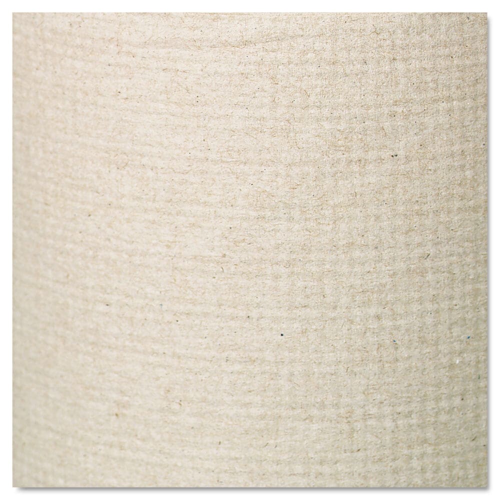 Pacific Blue Basic Nonperforated Paper Towels, 1-Ply, 7.88 x 350 ft, Brown, 12 Rolls/Carton - Image 2