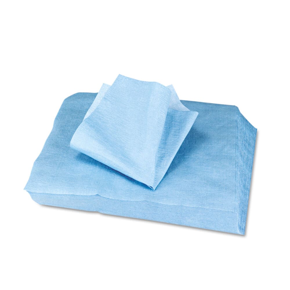 Sontara EC Engineered Cloths, 12 x 12, Blue, 100/Pack, 10 Packs/Carton - Image 5