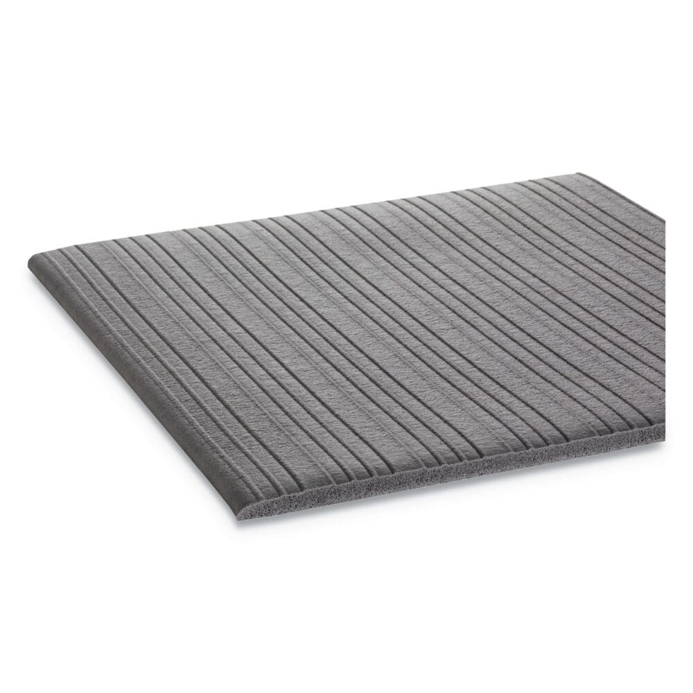 Ribbed Anti-Fatigue Mat, Vinyl, 36 x 120, Gray - Image 2